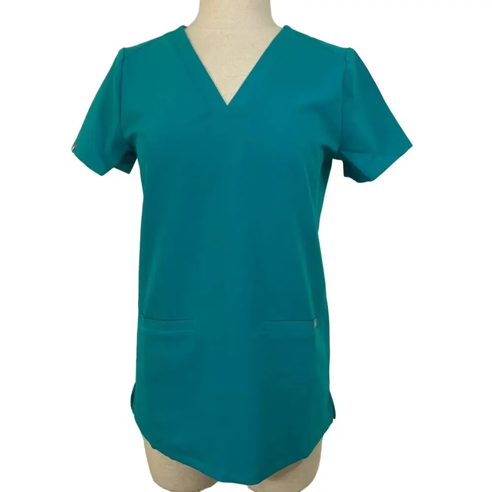 Figs Technical Collection Casma scrub top ladies stretch short sleeve med top
